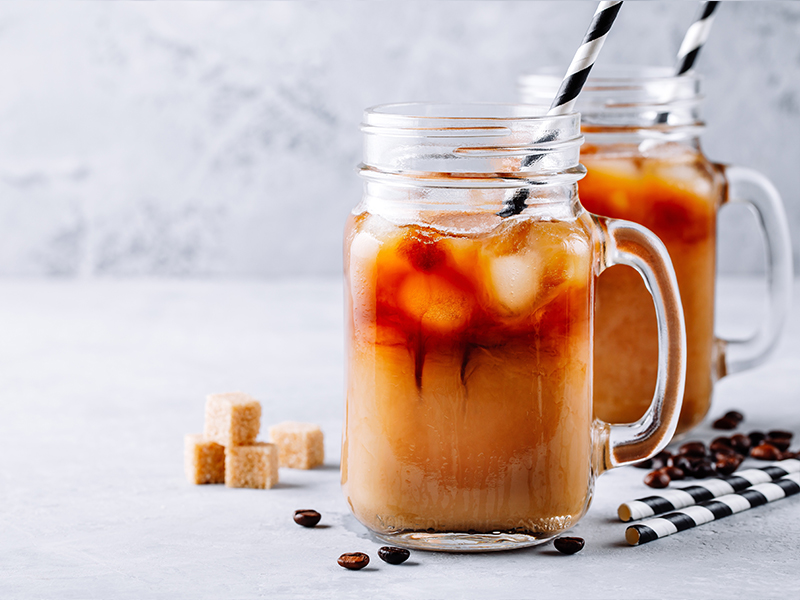 Den bedste iskaffe med Råstoff Salty Caramel