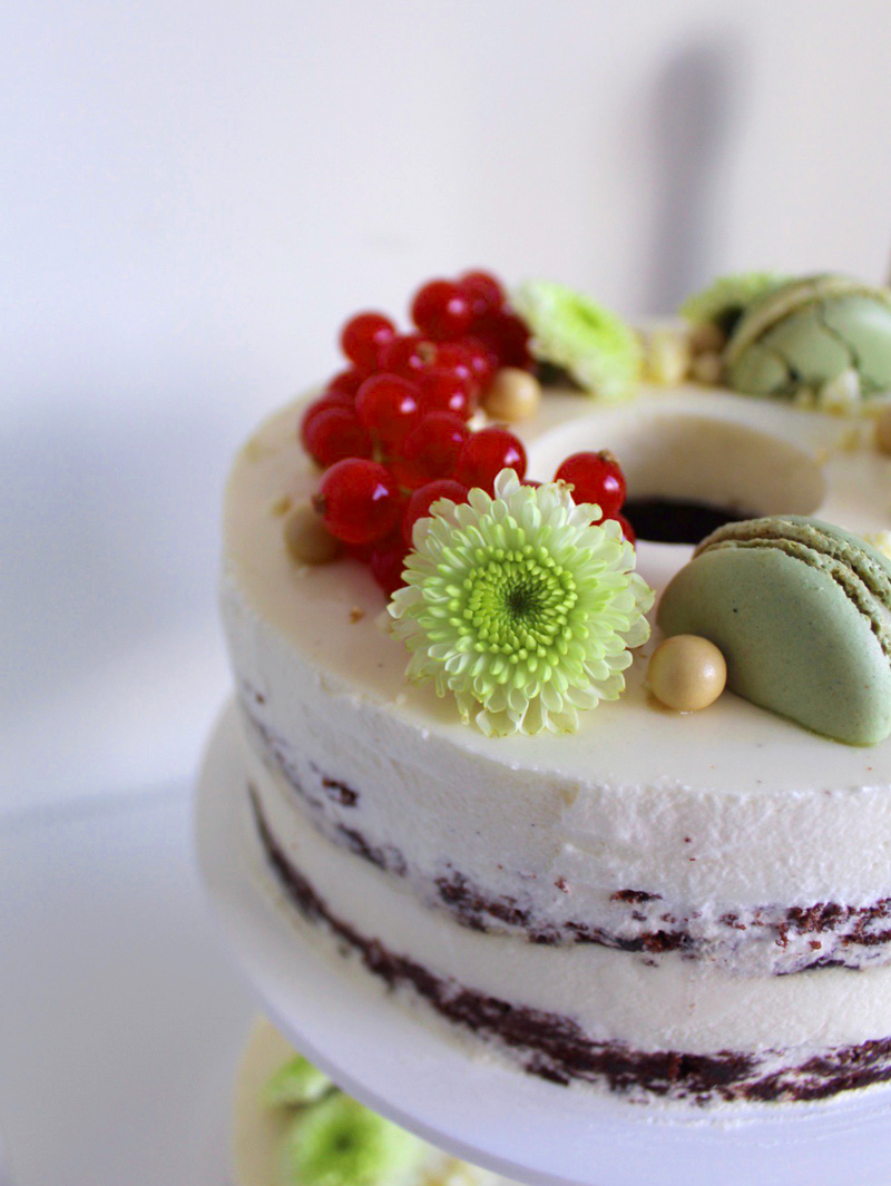 Bryllupskage med smag af saltkaramel og VERDI